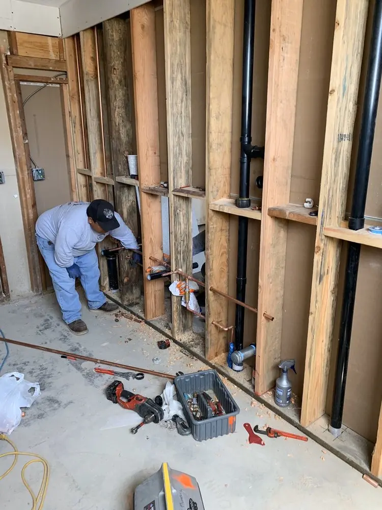 Commercial rough-in plumbing for Water Heater Replacement in Westover